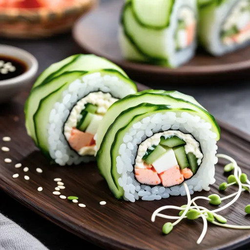 Cucumber Roll Sushi