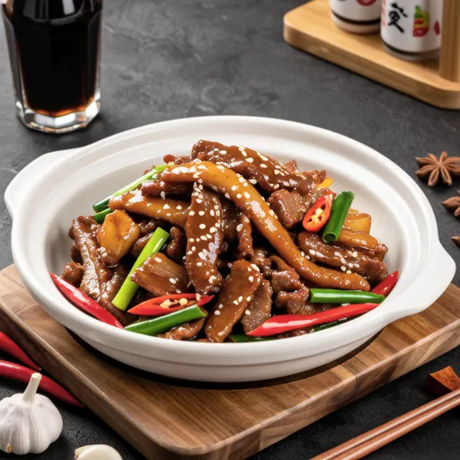 Basic Chinjao Rosu (Japanese-style Stir-fried Pork and Vegetables)
