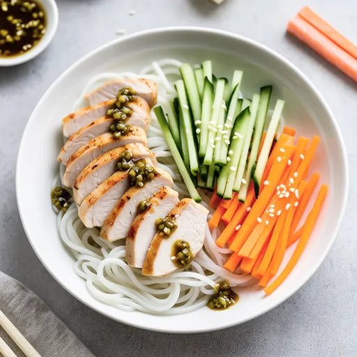 Chicken Breast and Shirataki Cold Salad