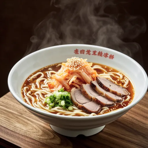Pork Kimchi Soy Milk Ramen