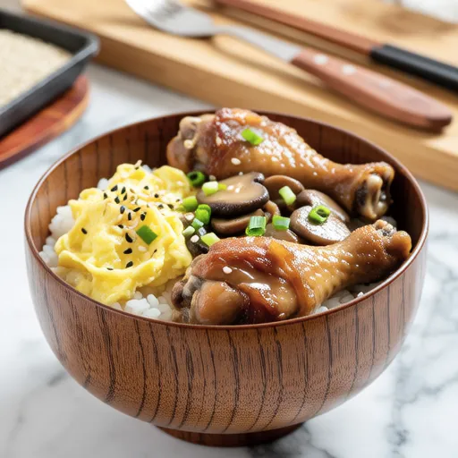 Oyako Don (Japanese Chicken and Egg Rice Bowl)