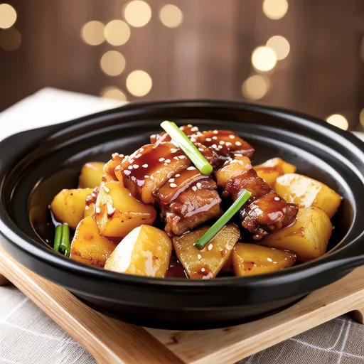 Pork and Potato Miso Stir-fry