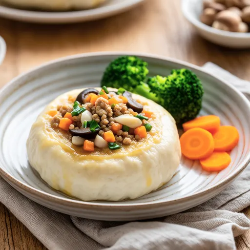 Nutritious Tofu Steamed Dish for Kids