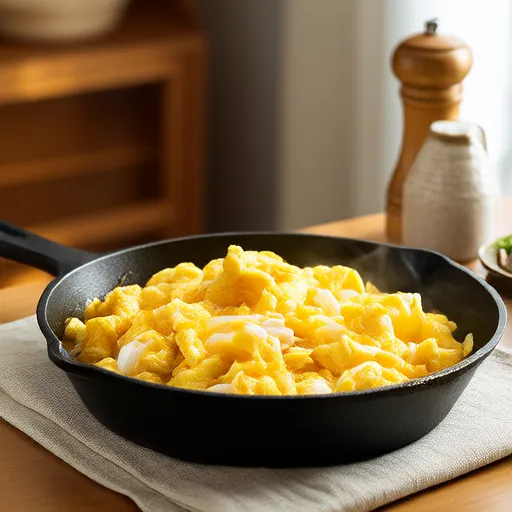 Chicken, Pumpkin, and Egg Stir-fry