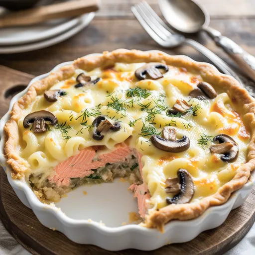 Salmon Gratin Pie