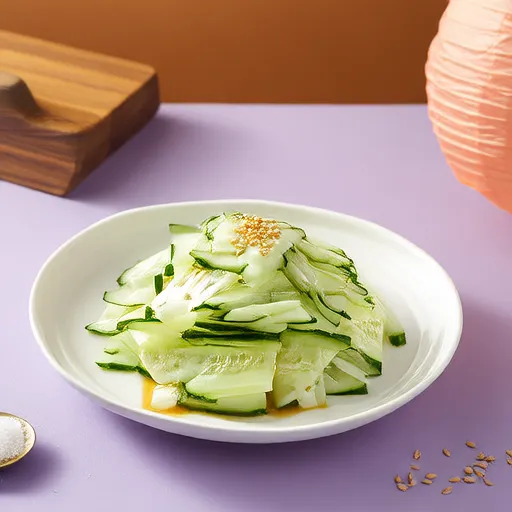 Insalata di cetriolo con yogurt e sesamo