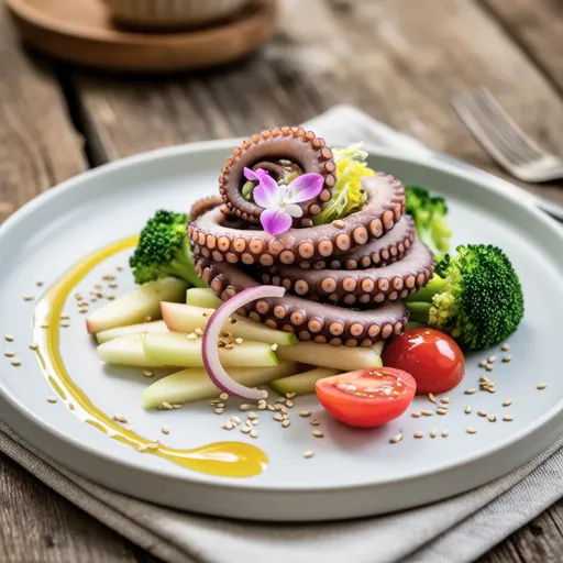 Octopus Honey Miso Carpaccio
