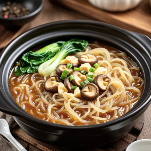 Cabbage and Vermicelli Stew