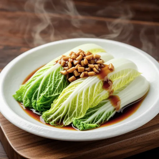 Cabbage and Shirasu Microwave Steamed Dish