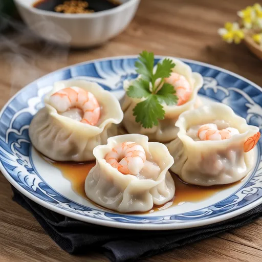 Shrimp and Lotus Root Shumai