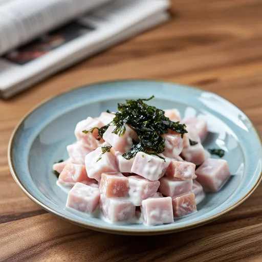 Satoimo and Ham Salad