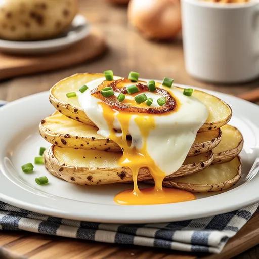 Potato Grilled Omelette