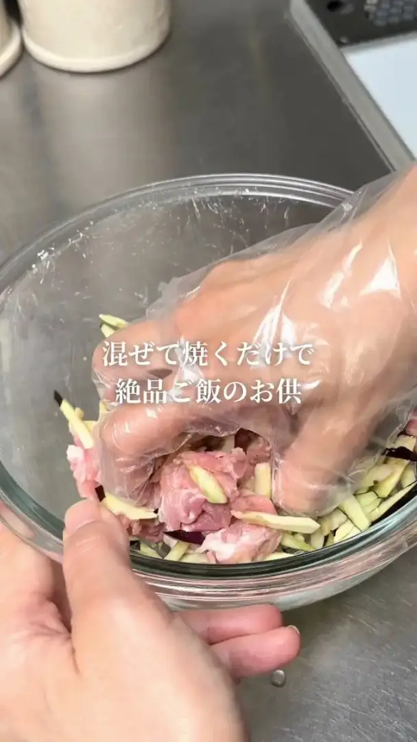 豚なす照り焼き