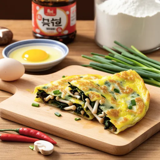 Delicious Korean Chive Pancakes