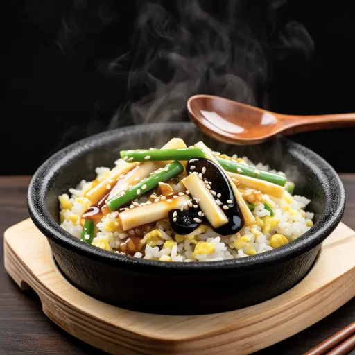 Bamboo Shoot and Wakame Fried Rice