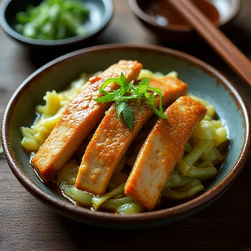 Simmered Stir-fry with Pork Belly and Cabbage