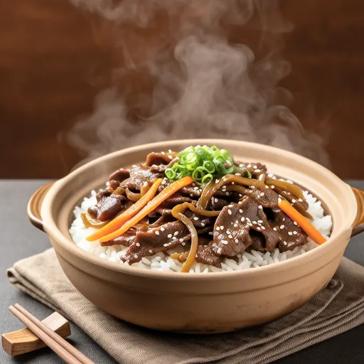 Beef and Burdock Oyster Rice