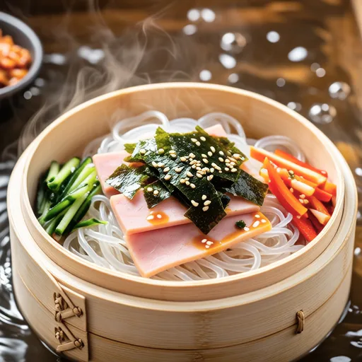 Wakame and Bell Pepper Glass Noodle Salad