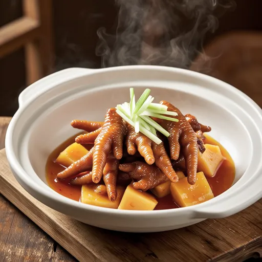Sweet and Sour Braised Chicken Wings with Winter Melon