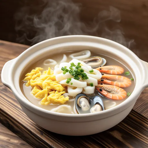 Seafood Egg Soup