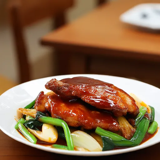 Teriyaki Stir-fried Chicken and Vegetables