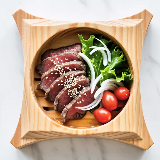 Beef Salad Chirashi Sushi