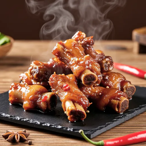 Sweet and Spicy Fried Pork Soft Bones