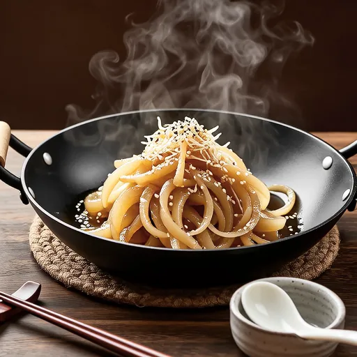 Stir-fried Onion with Salted Kombu