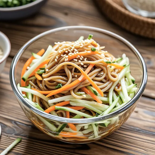 Chinese-style Salad with Cabbage and Carrot