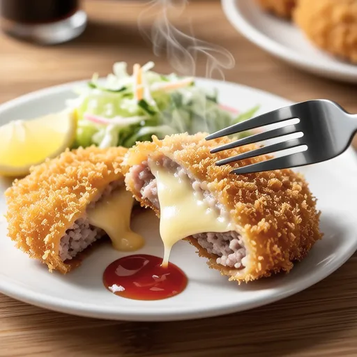 Cheese Menchi Katsu