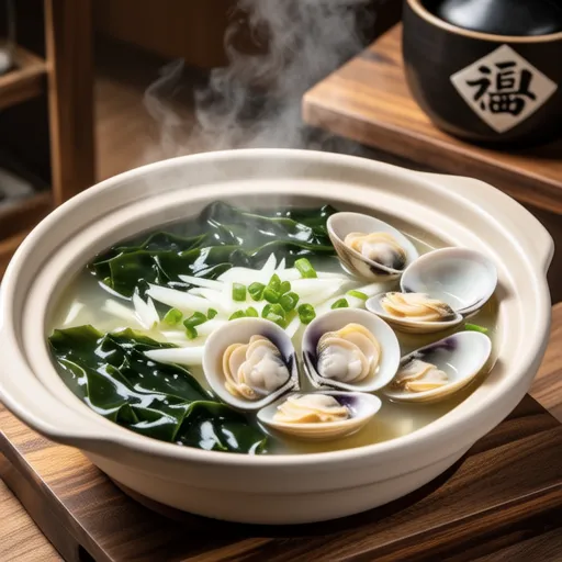 Clam and Wakame Soup