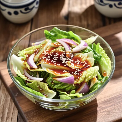 Korean Lettuce Salad (Sangchu Geotjeori)