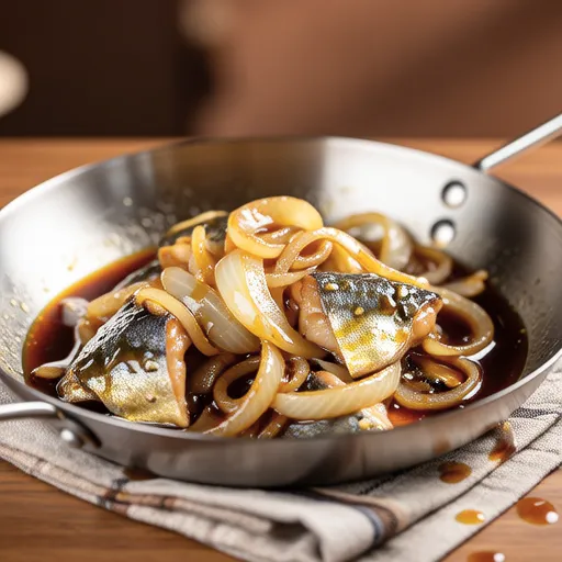Onion and Cod Roe Butter Stir-fry