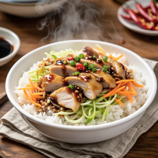 Spicy Diet Chicken Breast Cabbage Rice Bowl
