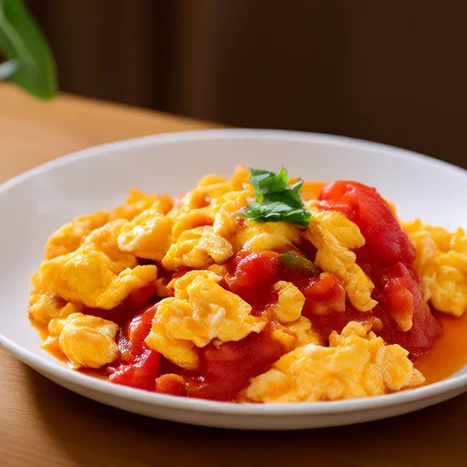 Uova Strapazzate con Pomodori