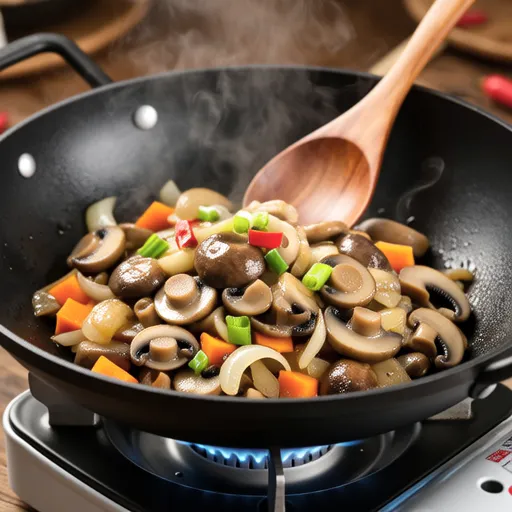 Simple Stir-fried Oyster Mushrooms