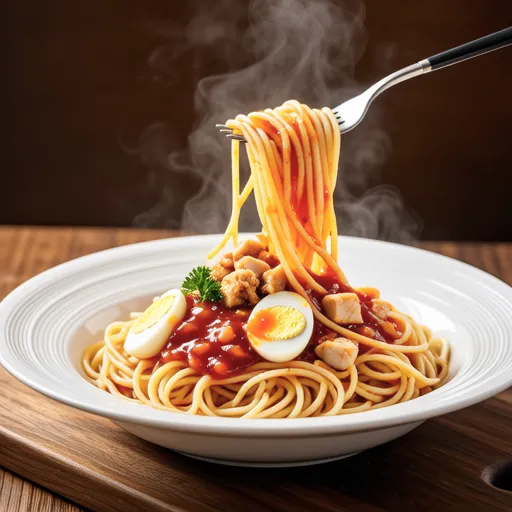 Ketchup Tuna Pasta