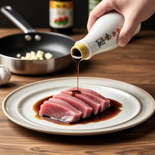 Tuna Butter Soy Sauce Steak