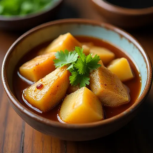 Японское рагу из курицы и картофеля