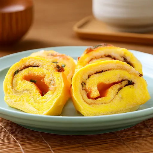 Crab Stick Tamago-yaki