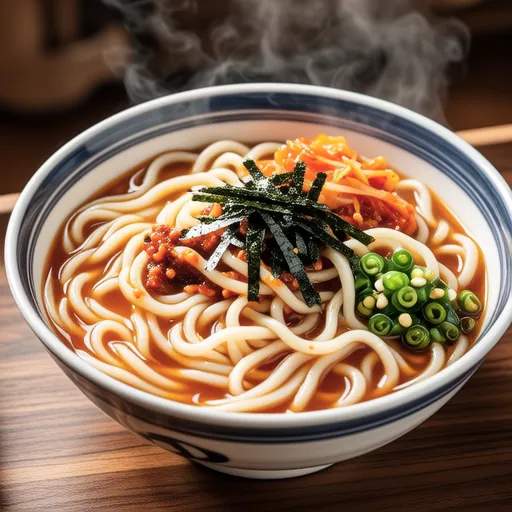 Kimchi Mayo Udon