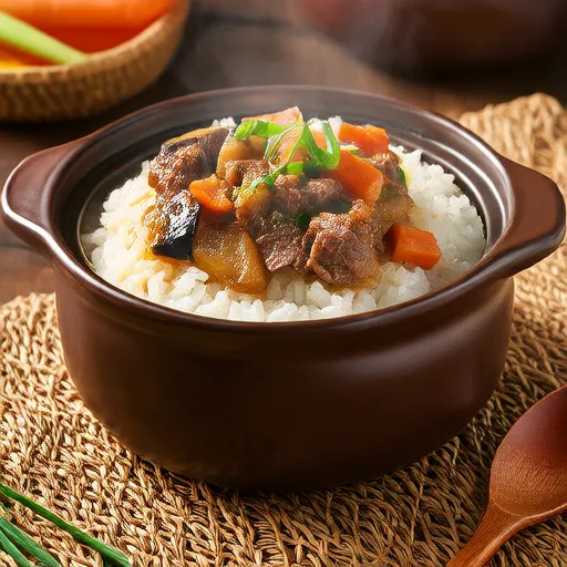 소고기 가지 찜밥