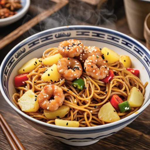 Spam Potato Stir-fry