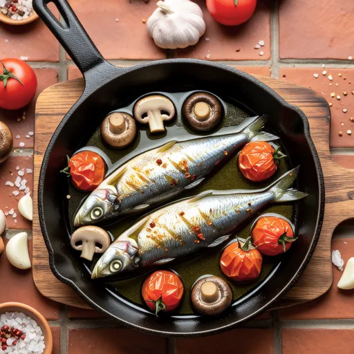 Oil Sardine Ajillo