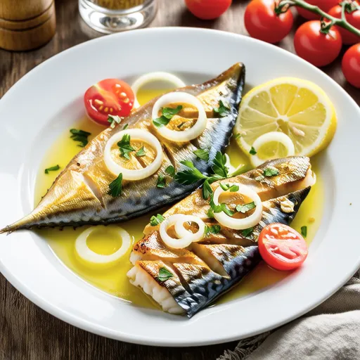 Lemon Marinated Mackerel