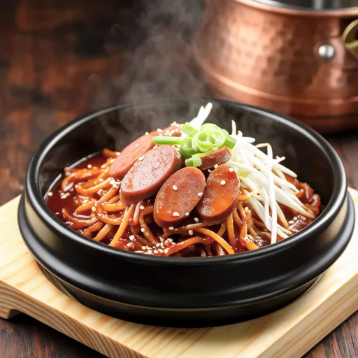 Sausage Bean Sprout Stew