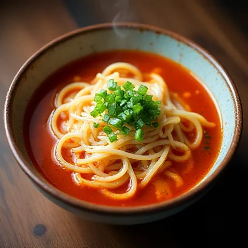 キムチビーフンスープ
