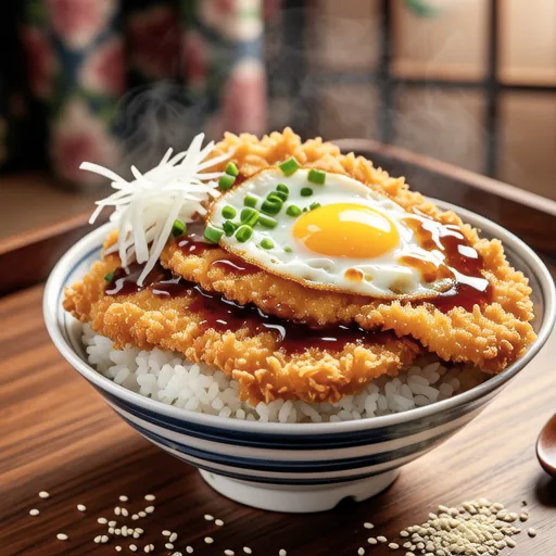 Katsudon (Pork Cutlet Rice Bowl)