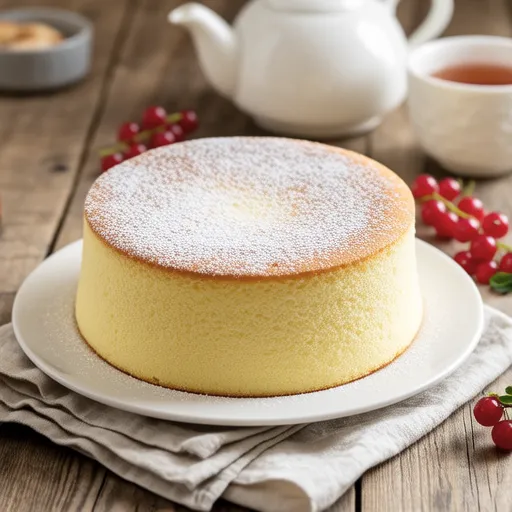 Tofu Chiffon Cake
