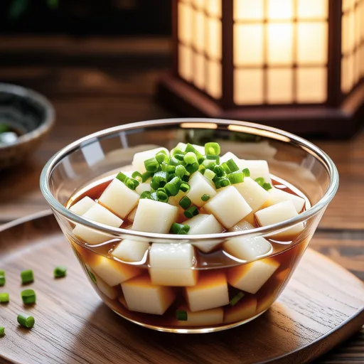 Natto Konjac and Crispy Daikon Mix